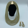 Nami gold choker set