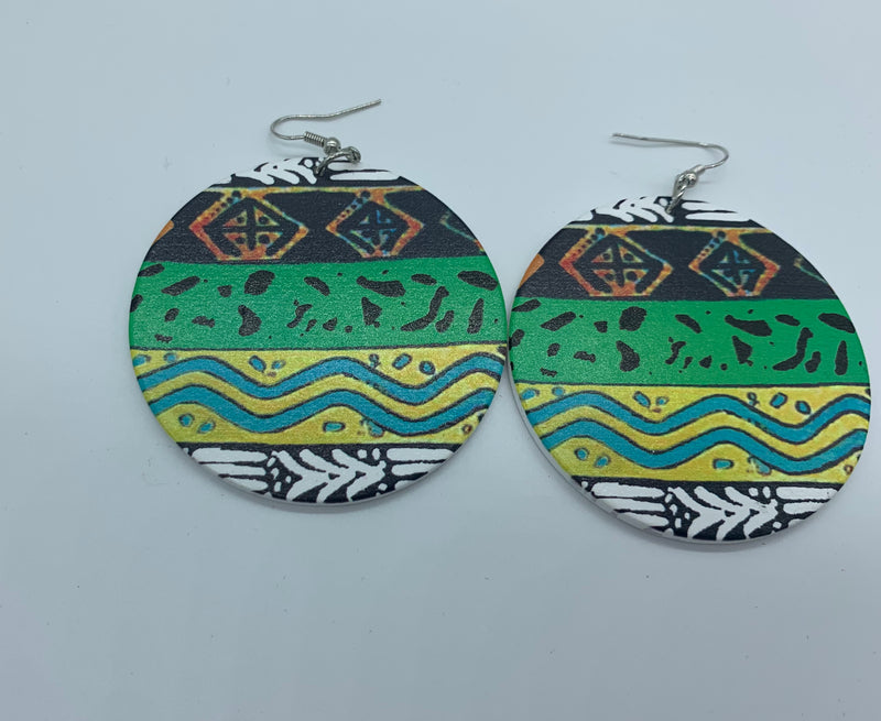 Rai wooden earring