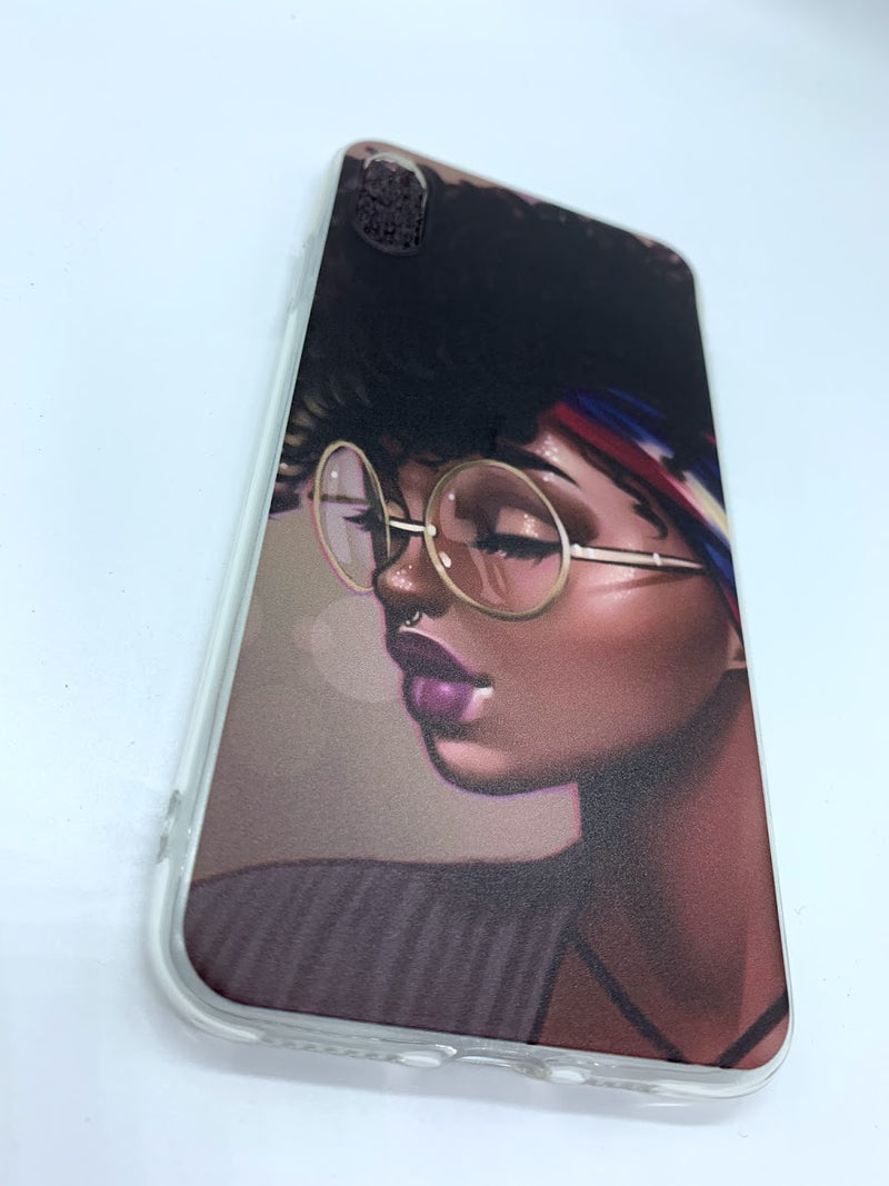 Afro Girls-silicone iPhone case