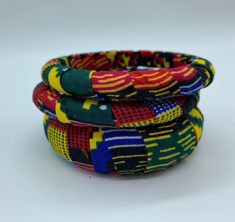 Jebbeh O- 3 piece Ankara bracelet