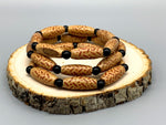 Safari African wooden elastic Bangle.