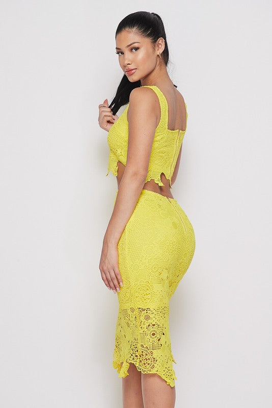 Ready Two Piece Set-Yellow